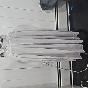 Gray Long Skirt